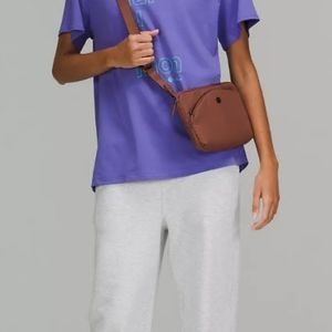 Curved Lines Crossbody Bag